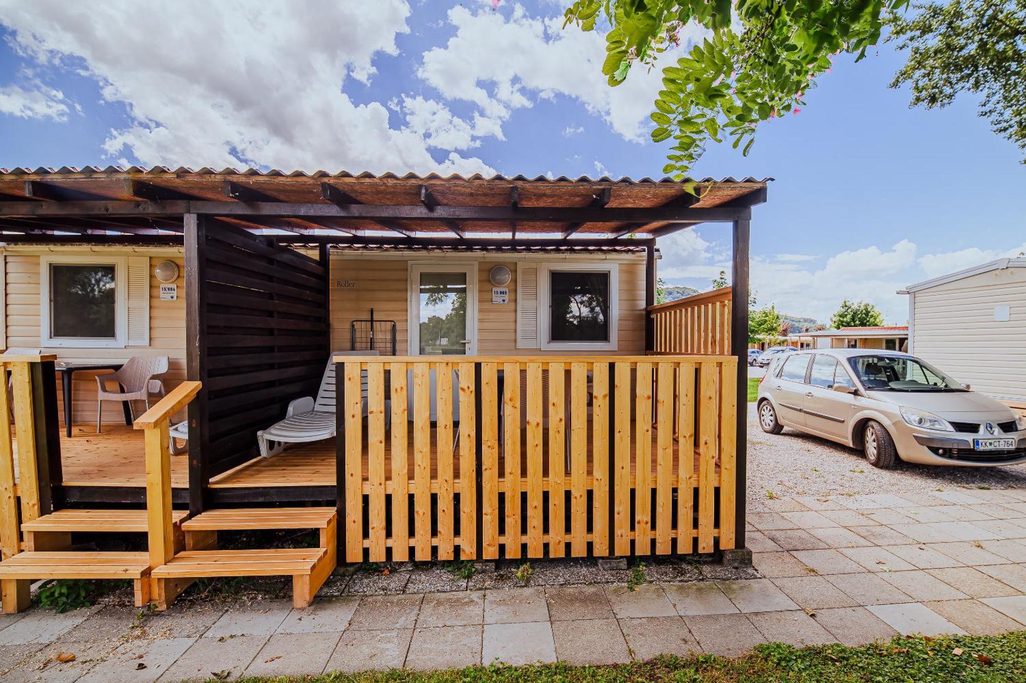 Lake View Mobile Homes With Thermal Riviera Tickets In Terme Catez Catez ob Savi Exterior foto