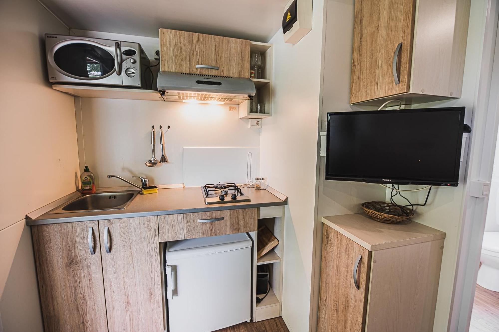 Lake View Mobile Homes With Thermal Riviera Tickets In Terme Catez Catez ob Savi Zimmer foto