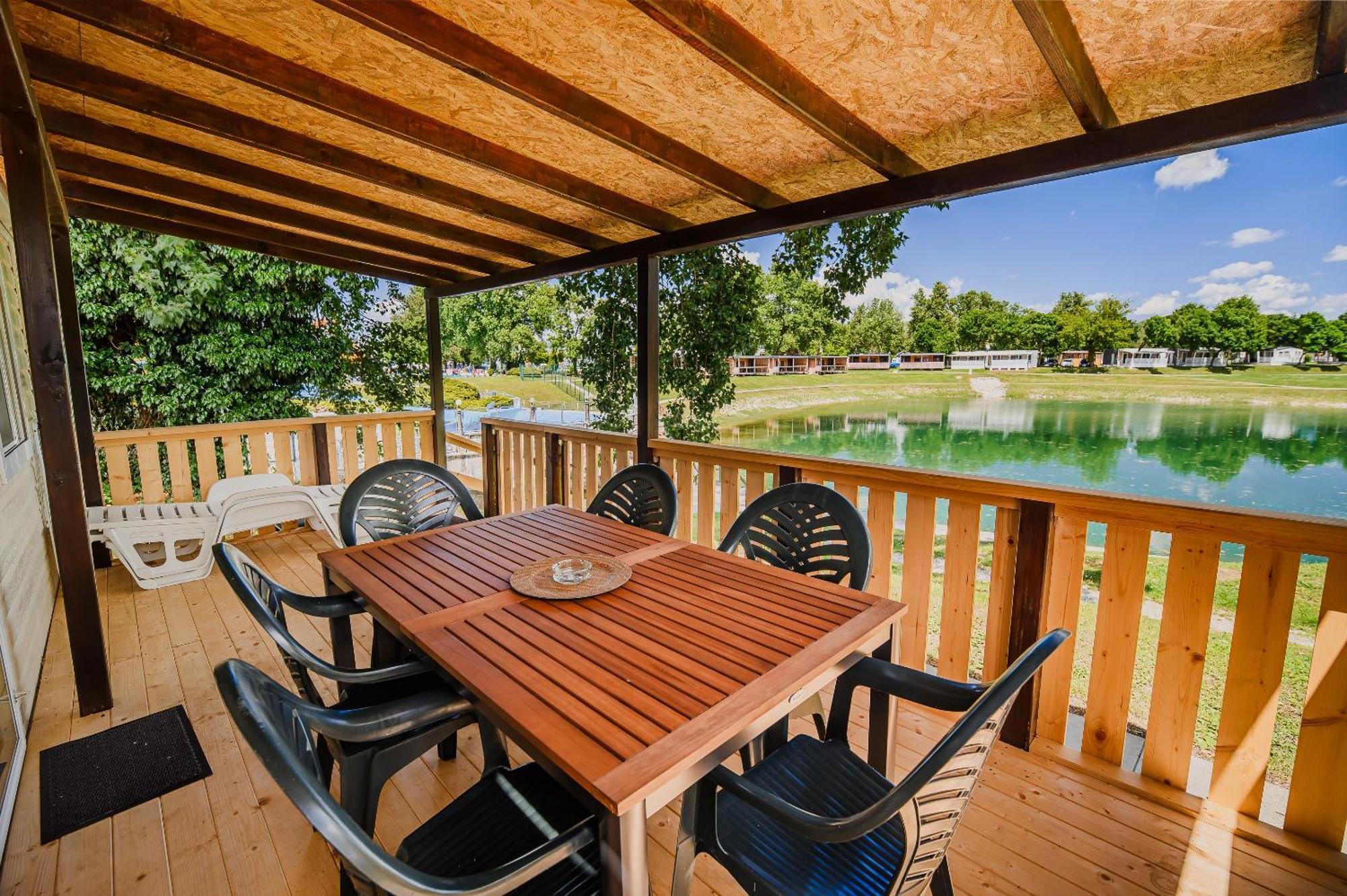 Lake View Mobile Homes With Thermal Riviera Tickets In Terme Catez Catez ob Savi Zimmer foto